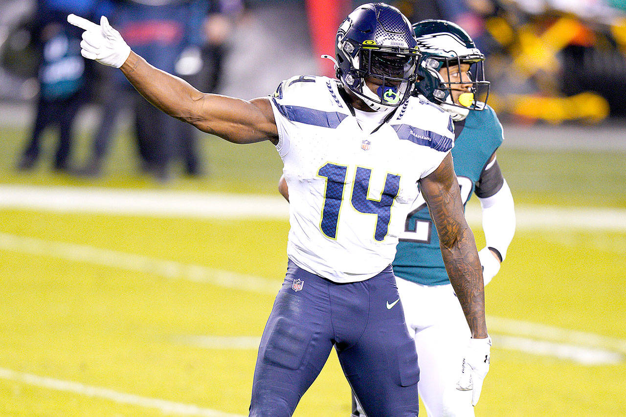 COLUMN: Seattle’s delightful beast of a wide receiver | Peninsula Daily ...