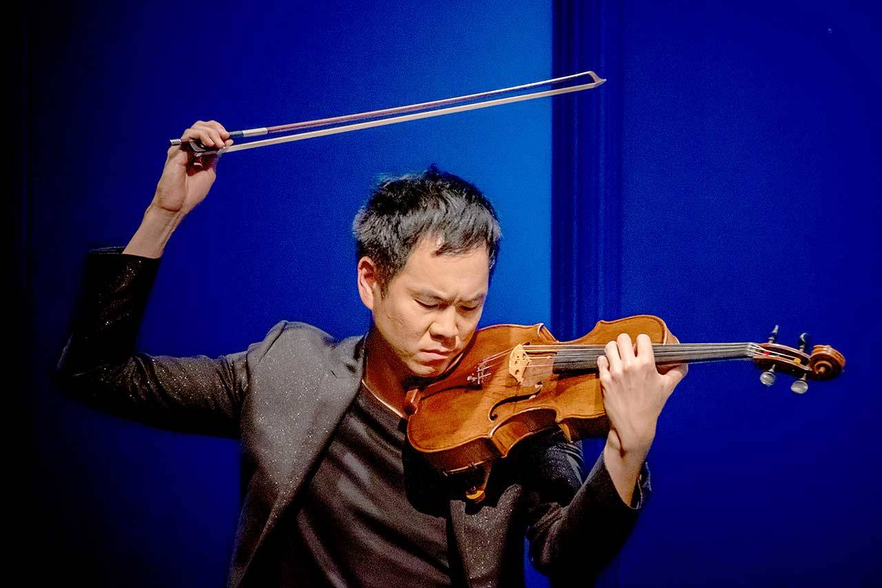 Violist Richard O’Neill, who grew up in Sequim, will give an online performance Saturday of music that has won him a Grammy nomination. (Courtesy photo)