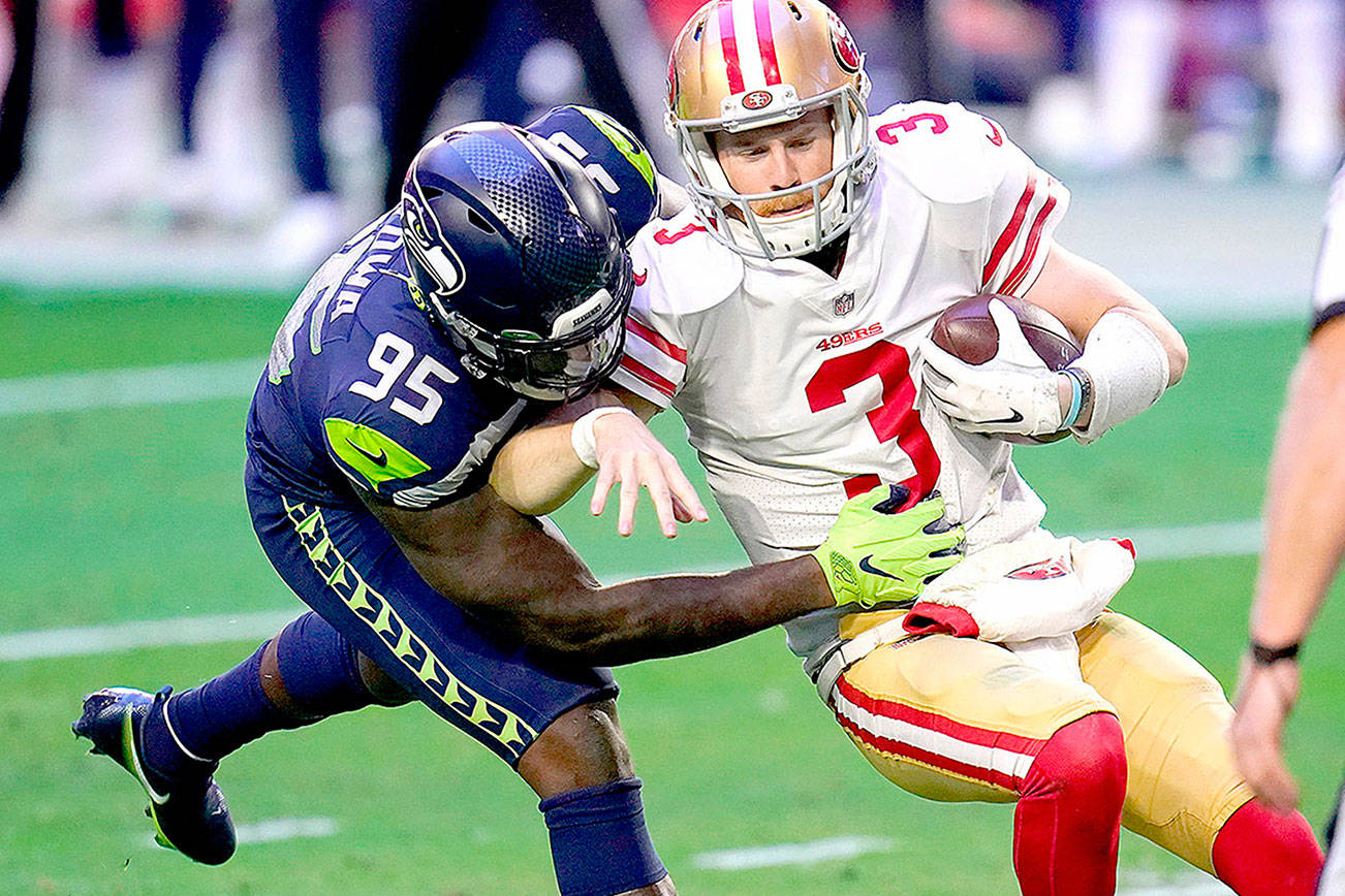 San Francisco 49ers' Dion Jordan: I'm going to 'get after' Russell Wilson 