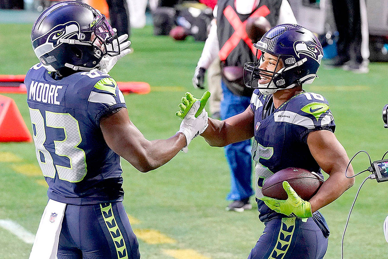 Lockett takes moment to appreciate record day for Seahawks - The