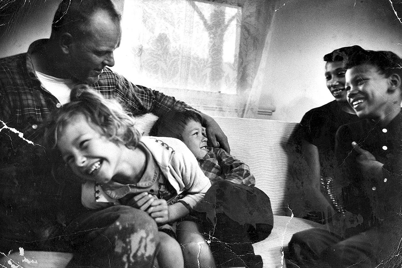 Richard and Mildred Loving, seen here with their children Peggy, Donald and Sidney, are the subjects of "The Loving Story," the documentary streaming free on Martin Luther King Jr. Day this Monday. photo by Grey Villet



THE LOVING STORY
Photo credit: Grey Villet
The Loving family