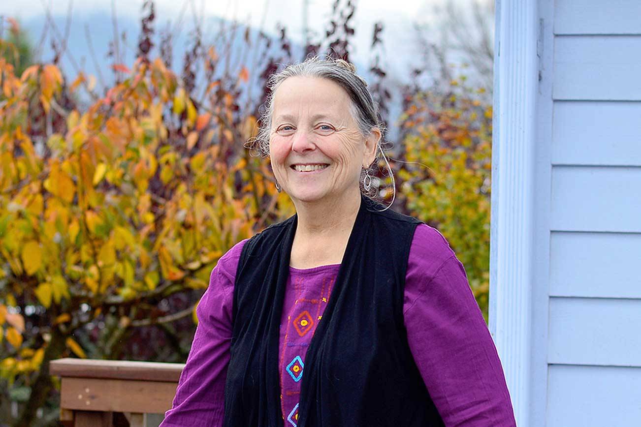 Kate McDermott, baker, author and pie-camp leader, will teach an online class from her Port Angeles home this Thursday. (Diane Urbani de la Paz/Peninsula Daily News)