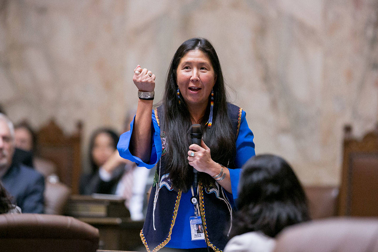 Debra Lekanoff is the only Native American in the Washington State Legislature, and she feels the weight of clearing the way for others to follow. (House Democrats photo)