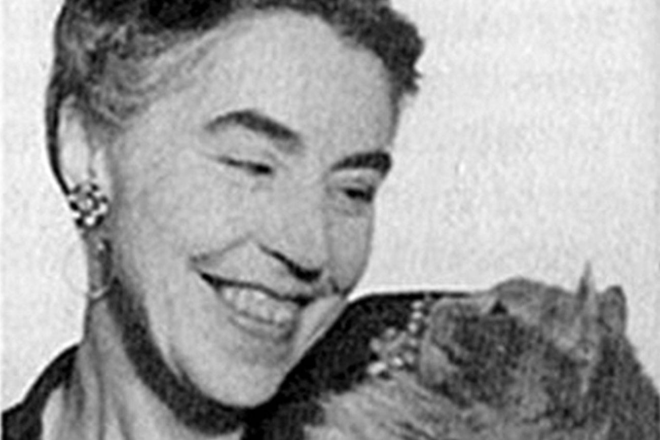 Lois Crisler in 1949. (Ernest Kassowitz)