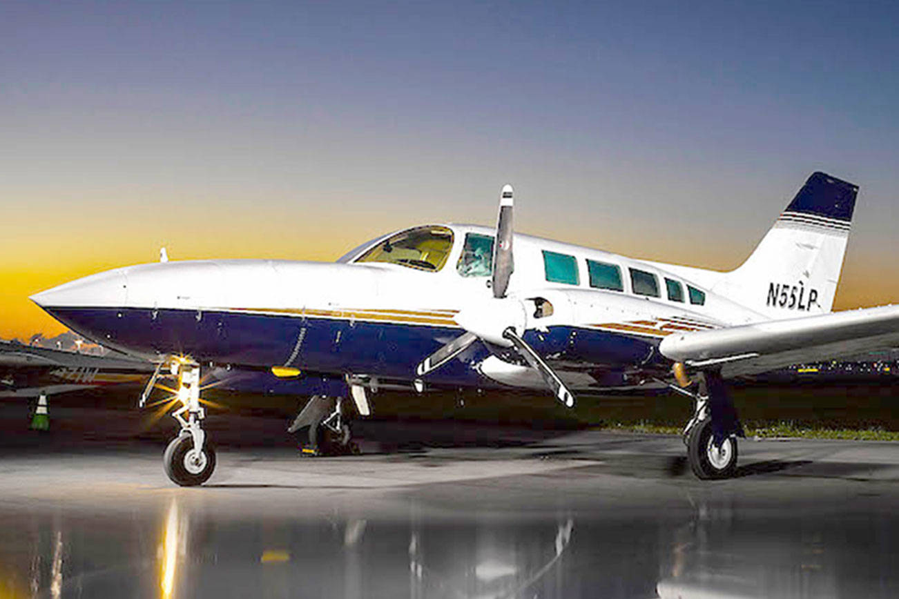 Dash Air Shuttle is planning to fly the Cessna 402c out of William R. Fairchild International Airport in Port Angeles. (Dash Air Shuttle Inc.)