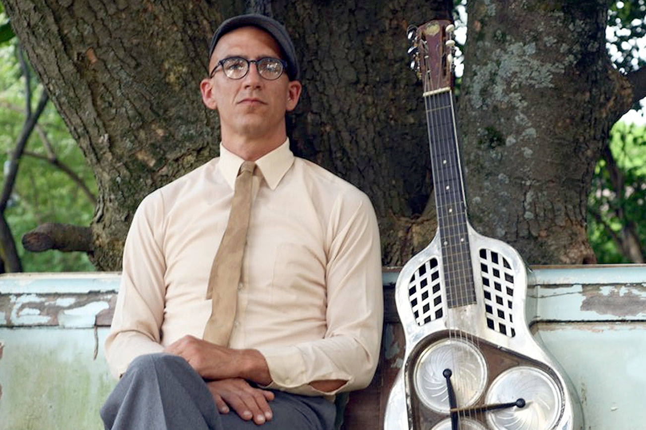 Douglas Francisco brings his band, the Shaky Barbers, to Marrowstone Vineyards' outdoor stage Saturday evening. photo courtesy of Douglas Francisco