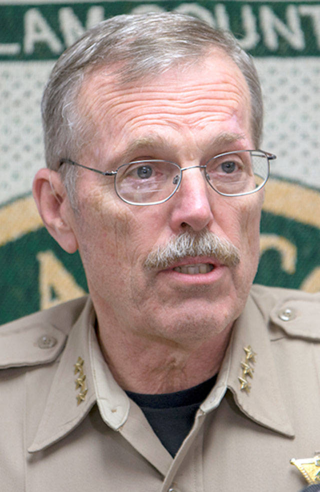 Clallam County Sheriff Bill Benedict.