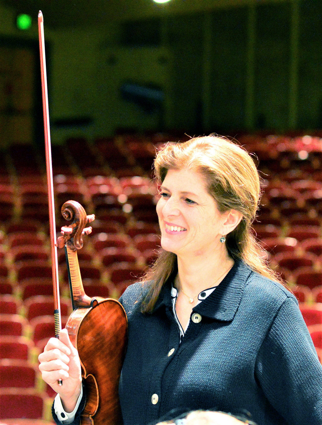 James Ray and Monique Mead are leaders of the Olympic Strings Workshop, whose students will give a free concert tonight in Port Angeles. (Diane Urbani de la Paz/Peninsula Daily News)