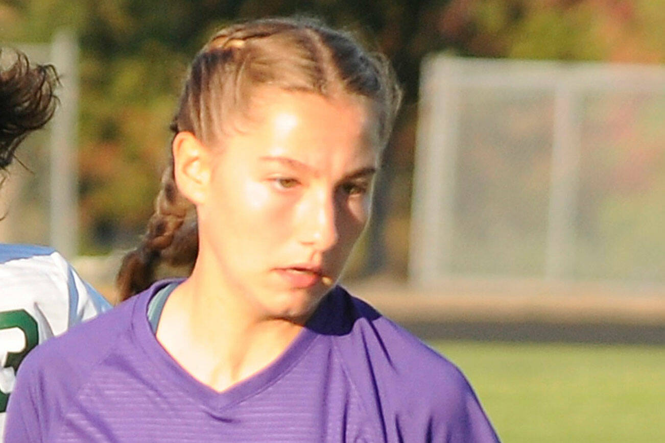 Taryn Johnson, Sequim Soccer. (Michael Dashiell/Olympic Peninsula News Group)