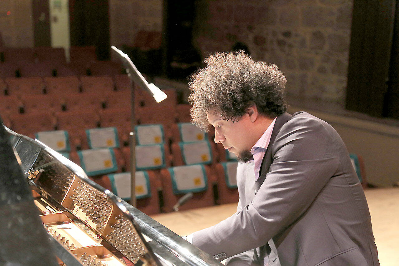 Cuban pianist and composer Aldo López-Gavilán appears in “Los Hermanos,” the true story of two musician brothers separated by a geopolitical chasm. The Port Townsend Film Festival will stream a question-and-answer session with the filmmakers and a performance by Ilmar López-Gavilán free on Sunday evening. (Photo by Najib Joe Hakim for “Los Hermanos”)