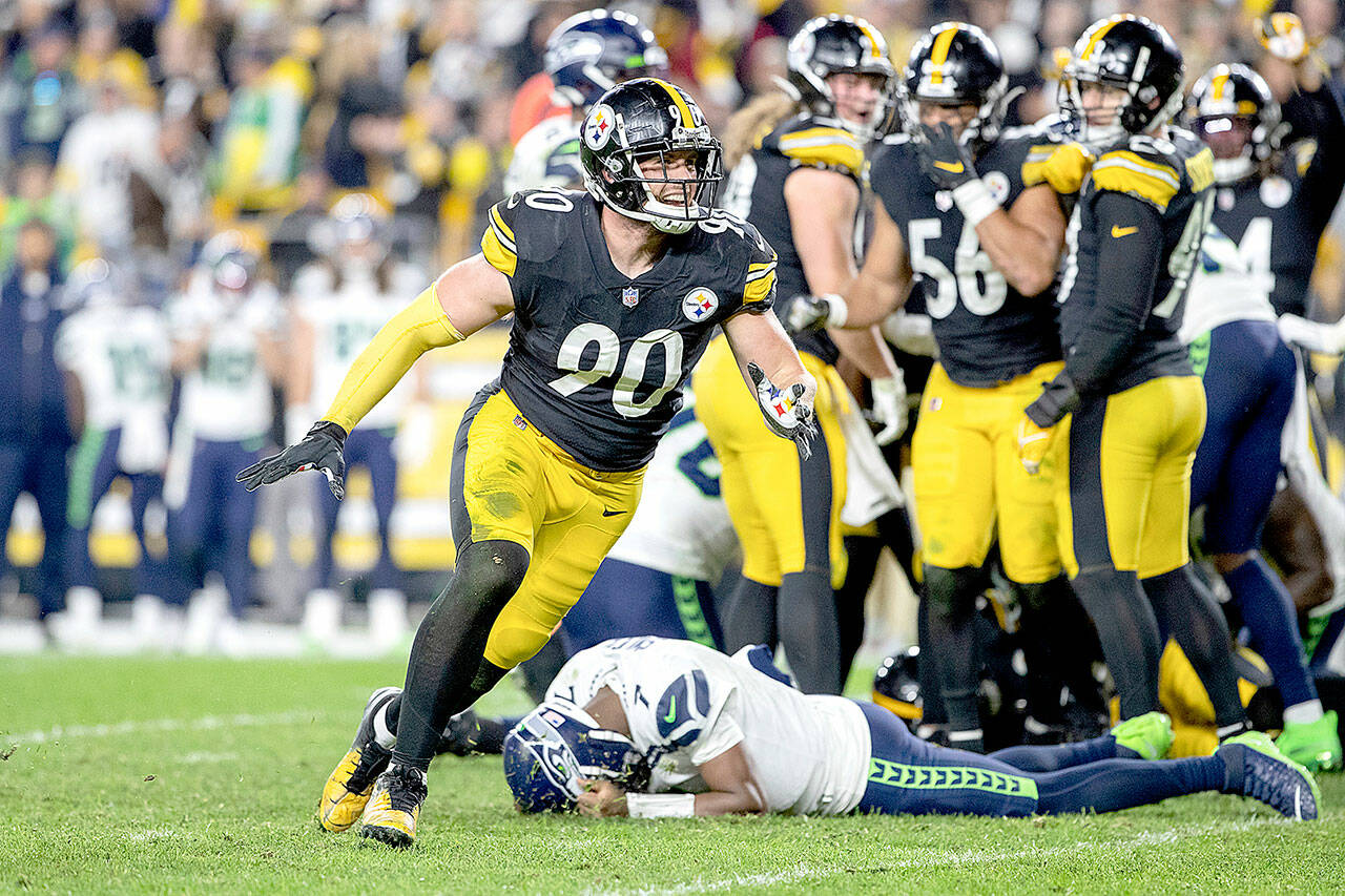 Watt forces fumble in overtime, Steelers edge Seahawks 23-20 - West Hawaii  Today