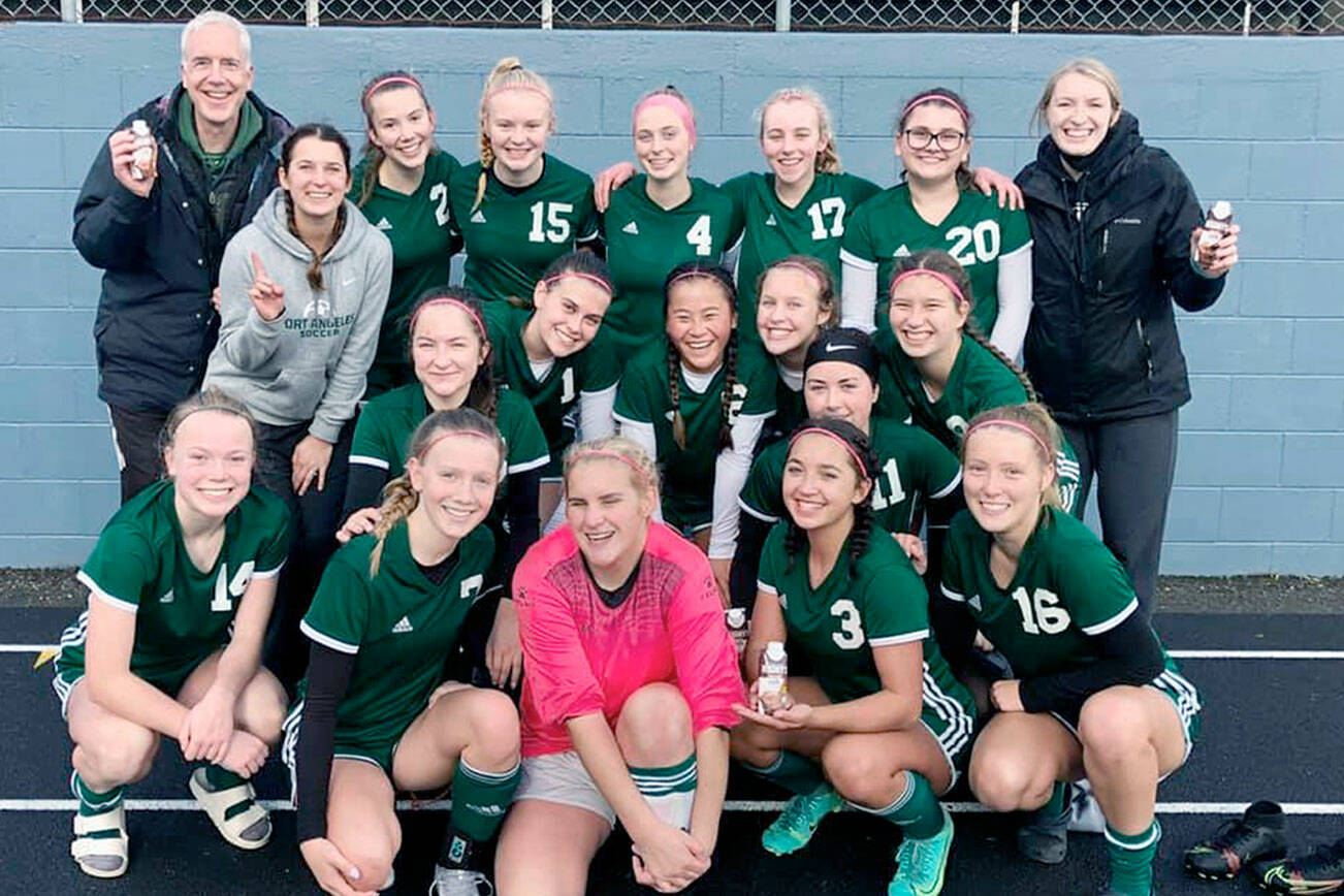 The 2021 Port Angeles girls soccer team captured the Class 2A Olympic League title for the third straight season and made its third straight Class 2A state tournament trip.