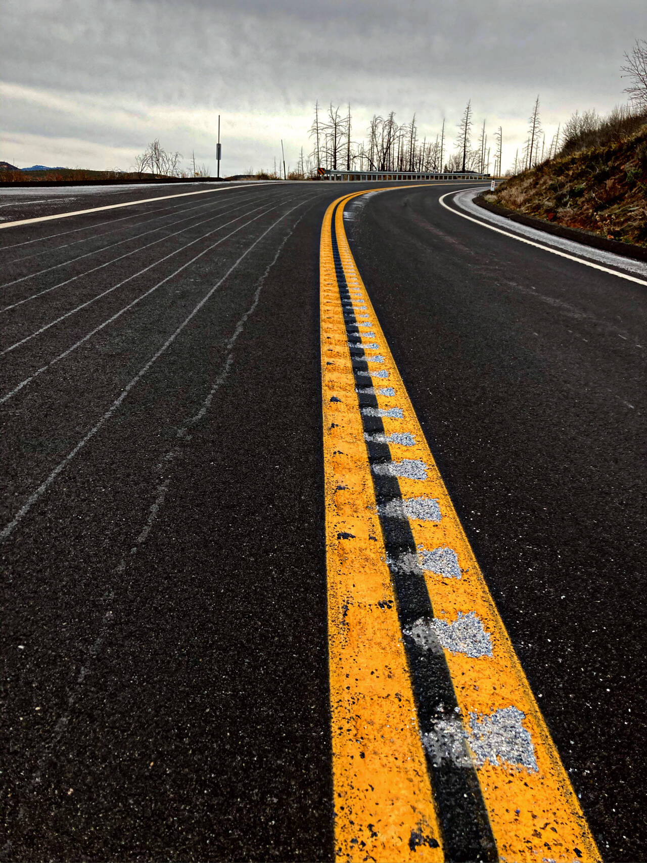 “The Road :)” by M is just one of the student photographs used to inspire North Olympic Peninsula poets.