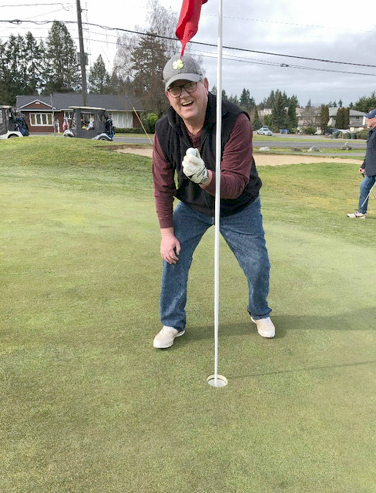 Jim “Rocky” Root recently aced the par-3 17th hole at Peninsula Golf Club for his second career hole-in-one.