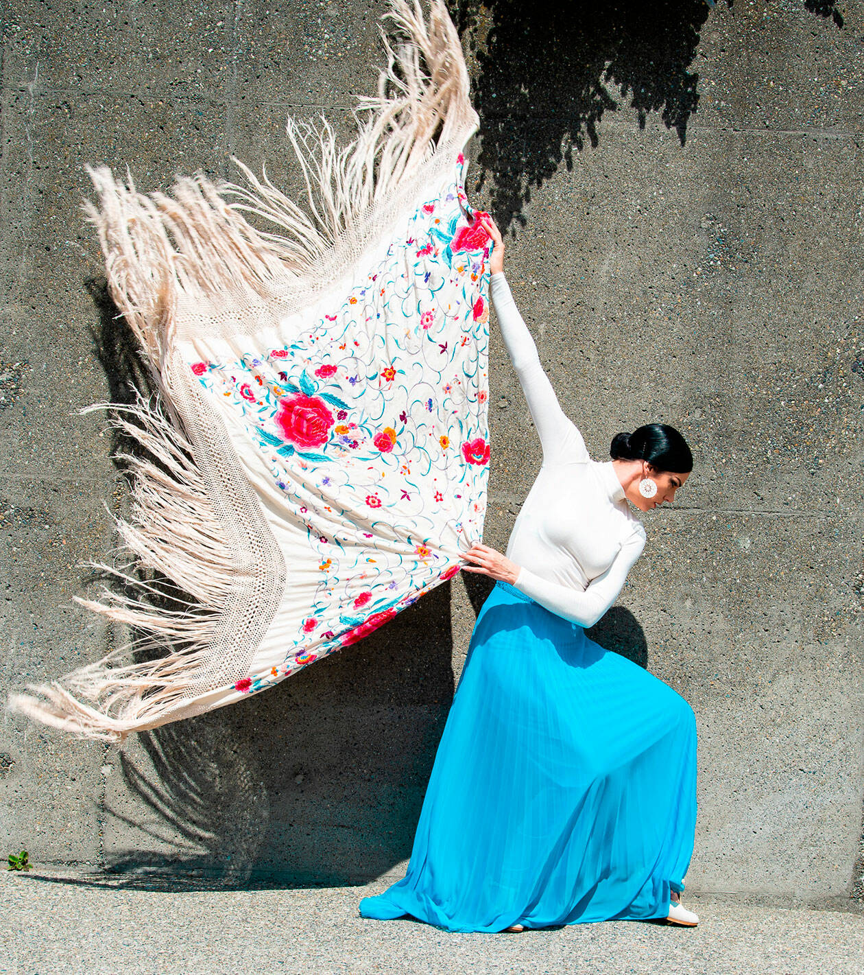 Touring flamenco performer Savannah Fuentes will alight at the Palindrome in Port Townsend this Monday night. (Courtesy Savannah Fuentes)