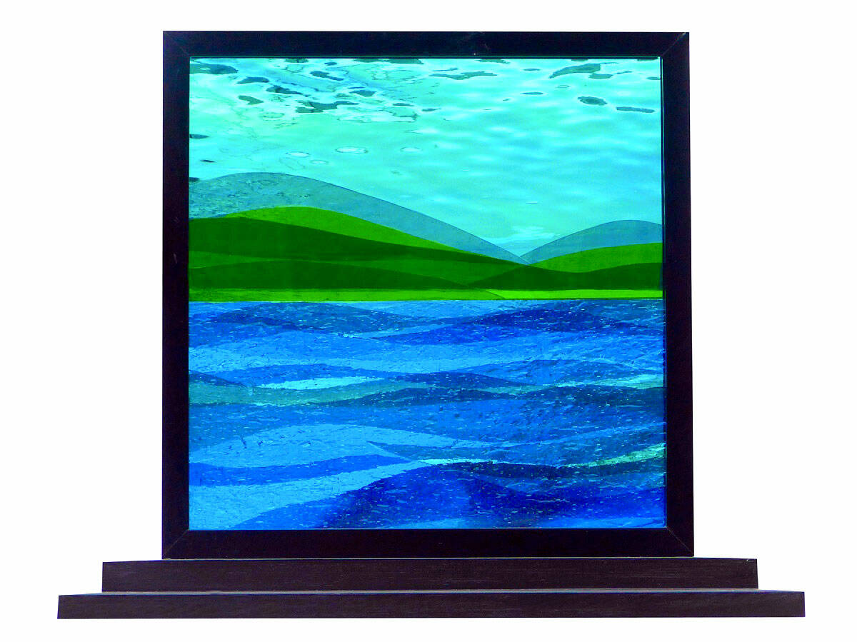 “Salish Sea IV,” by Deborah Harrison, is among the works of art to be seen in SEQUIMAGES.