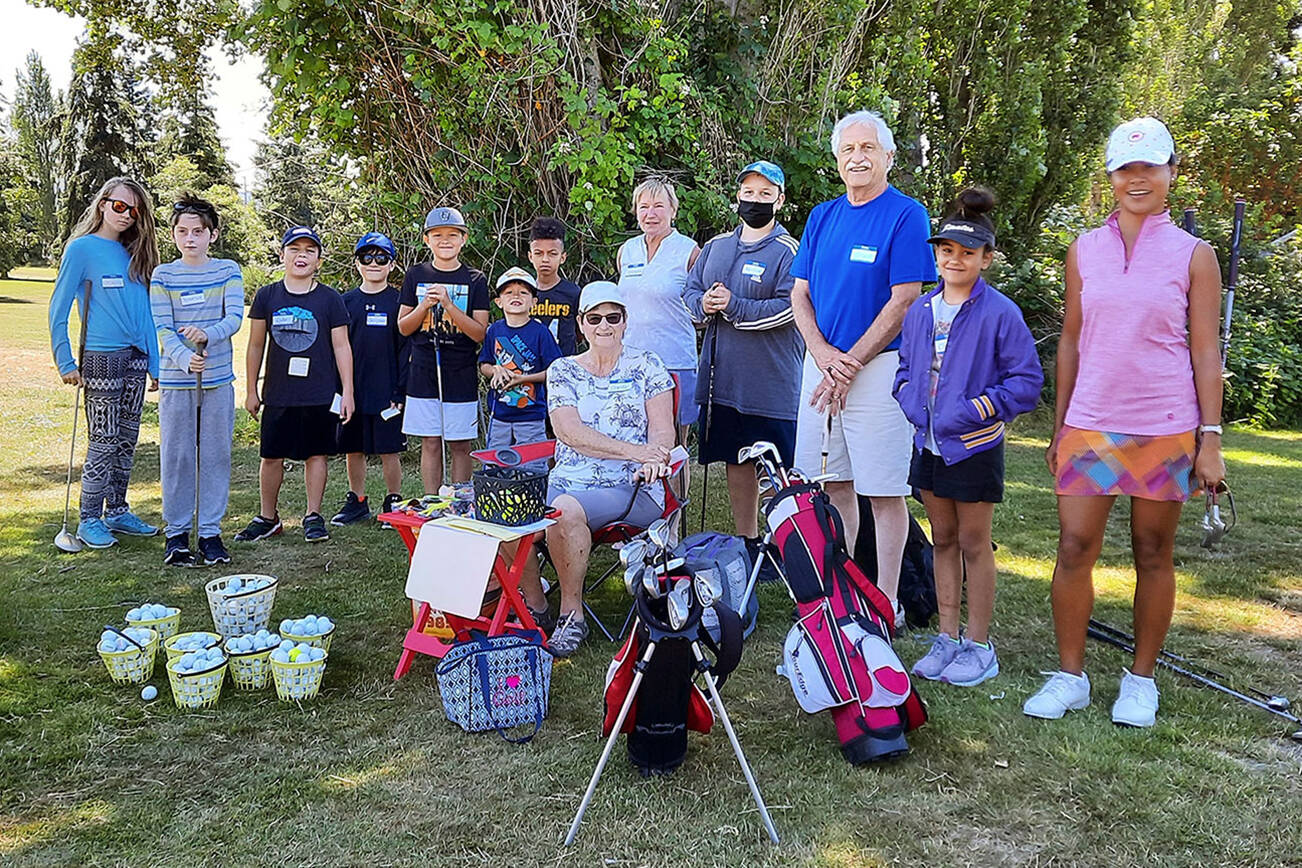 The Port Townsend Golf Club Players Club recently hosted four days of free golf lessons for children ages 9-12.