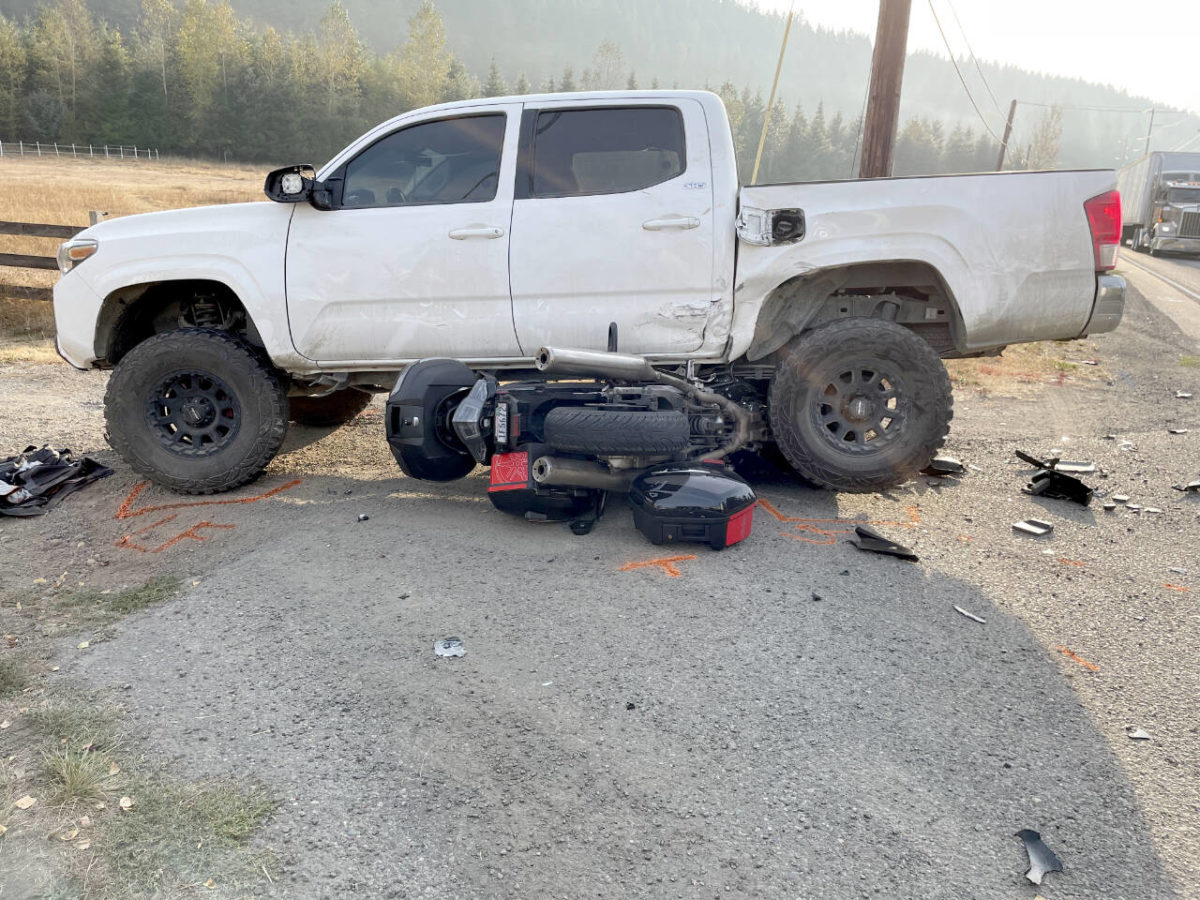 Motorcyclist Airlifted To Hospital After Wreck | Peninsula Daily News