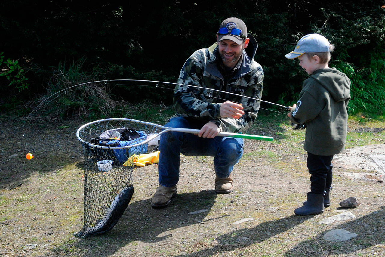 OUTDOORS: Sequim scales back Carrie Blake Park pond fishing for youth