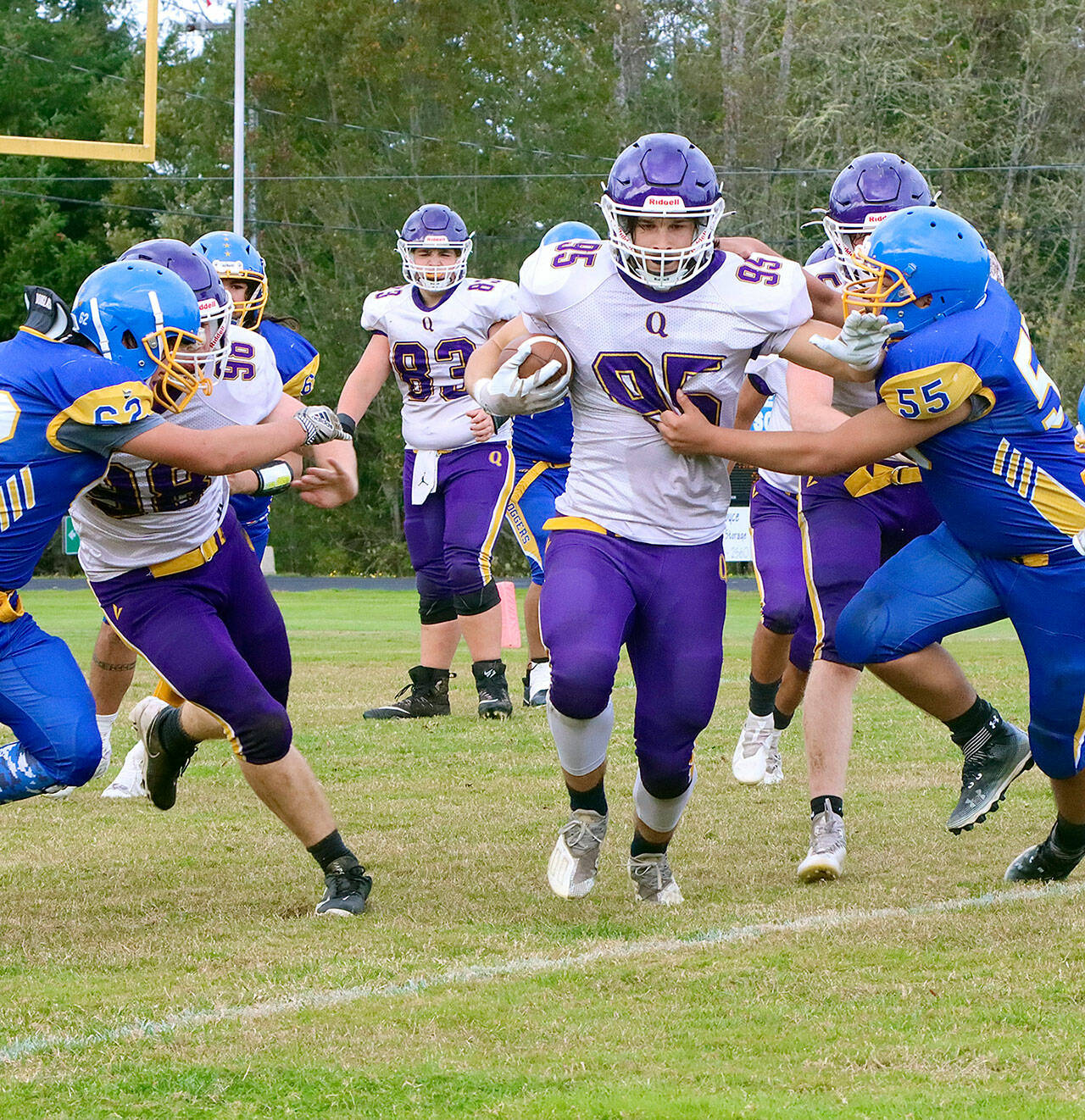 PREP FOOTBALL: Quilcene looking for return trip to state