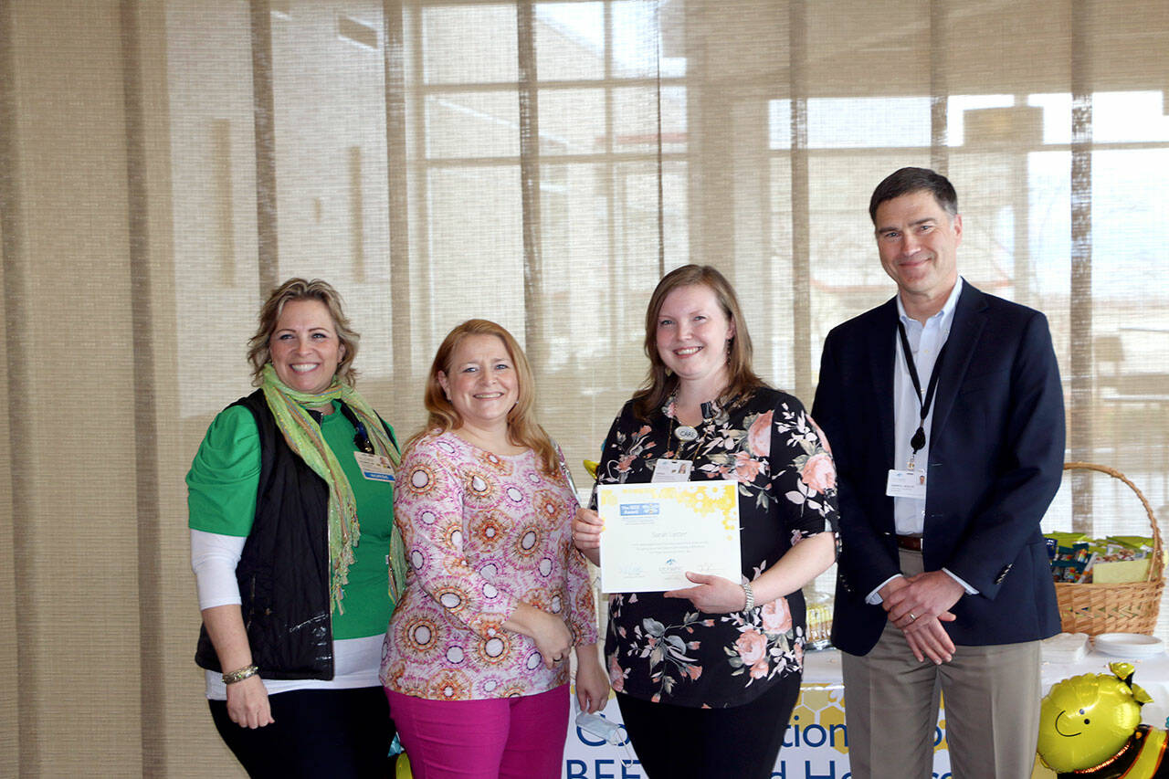 Pictured, left to right, are Deanna Thurston, Joni Morgan, Sarah Lester and Darryl Wolfe.