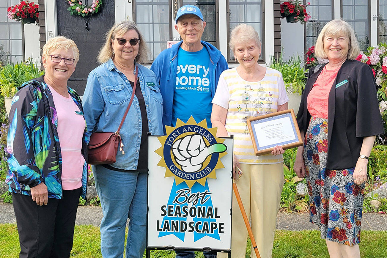 Pictured, left to right, are Pam Ehtee, Mary Jacobi, Rudy Hiener, April Hiener and Janet Russell.