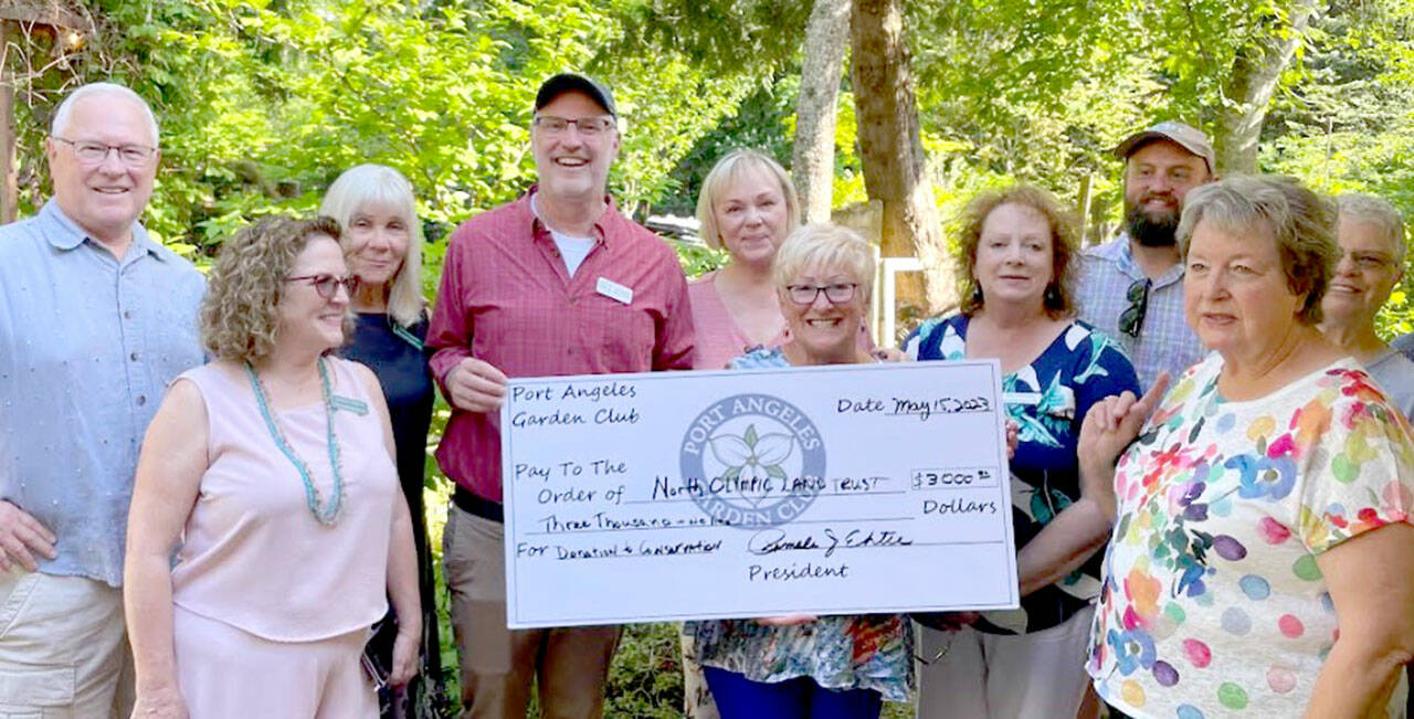 Pictured, left to right, are Don Corson, Darlene Martin, Teresa Martin, Tom Sanford, Sandy Cameron, Pam Ehtee, Tina Cozzolino, Alex Wilson, Vicki Corson and Gay Taylor.