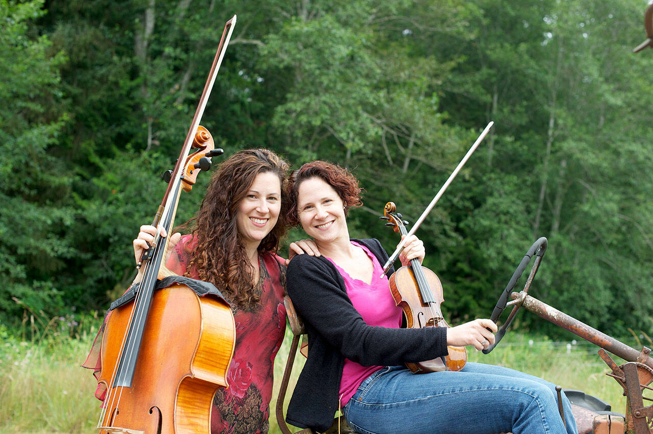 Trio Hava will kickoff the seventh season of Concerts in the Barn. Pictured are, left, cellist Amy Barston and violist Elisa Barston. Pianist Paige Molloy is not pictured.