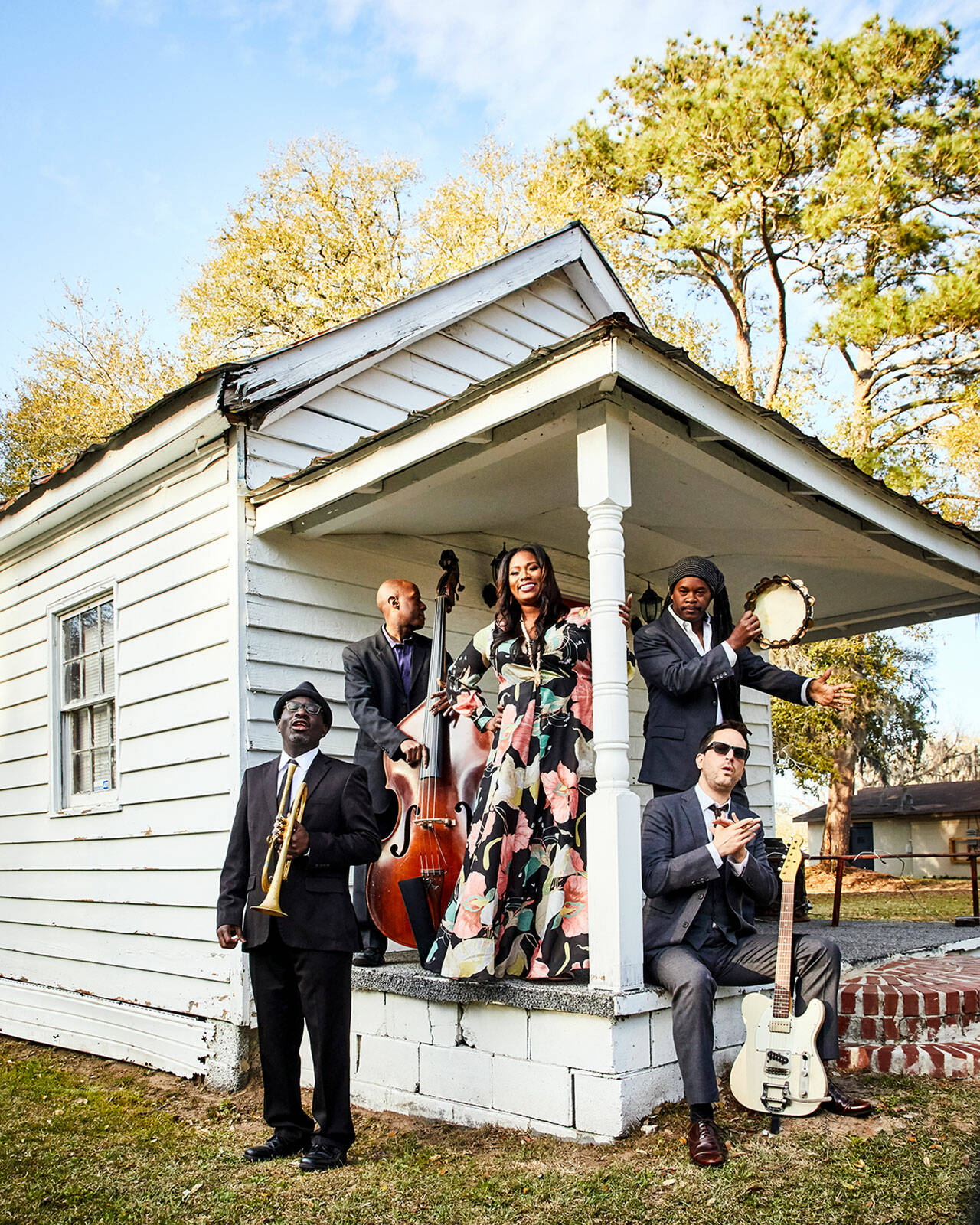 Ranky Tanky, the double Grammy-winning group from Charleston, S.C., will help Field Arts & Events Hall celebrate its grand opening Saturday night. (Peter Frank Edwards)