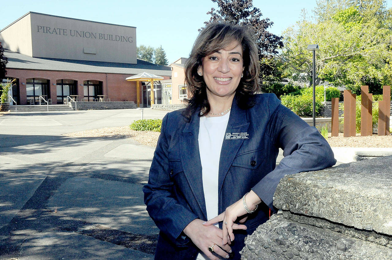 Hanan Zawideh is the new vice president of HR Diversity, Equity and Inclusion for Peninsula College. (KEITH THORPE/PENINSULA DAILY NEWS)