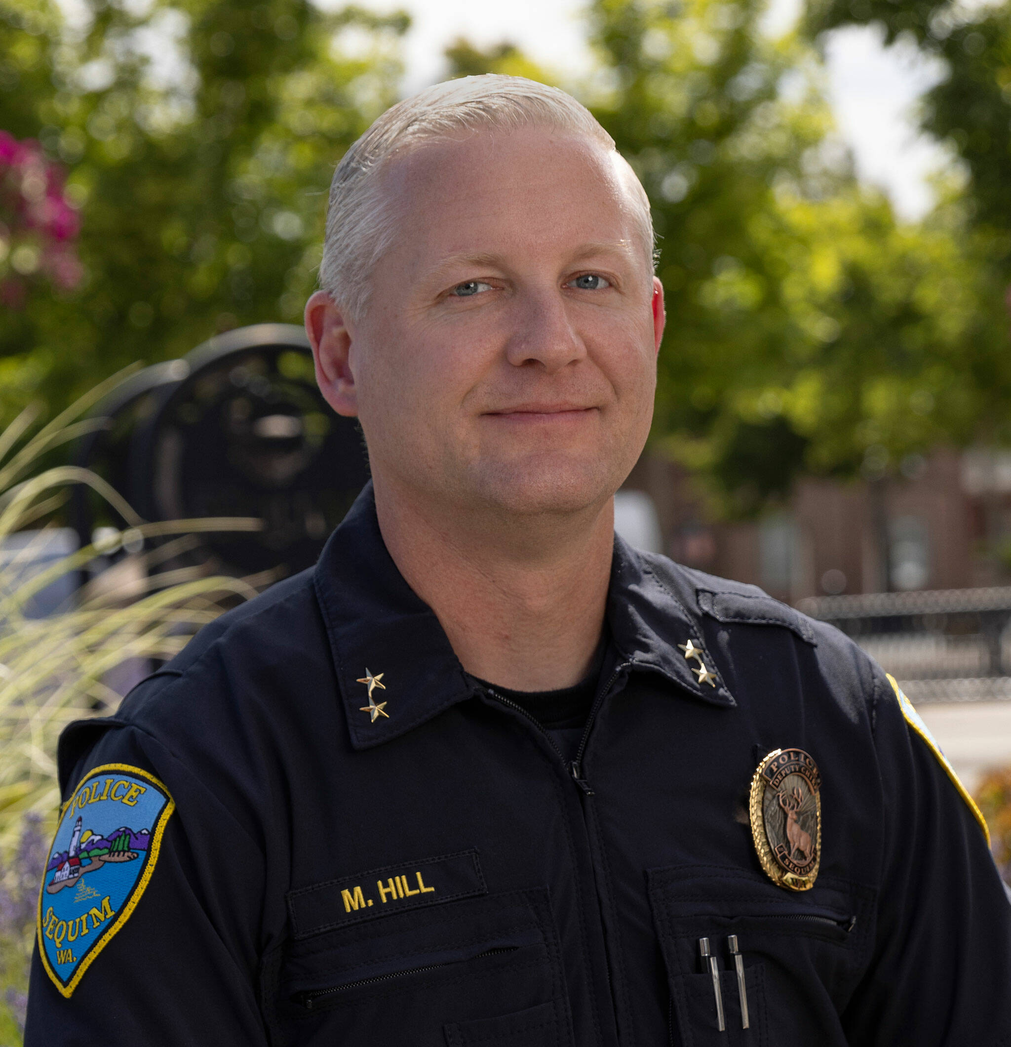 Mike Hill, current Sequim deputy police chief, will start March 1 as police chief following the retirement of Sheri Crain. He started full-time on the force in 2001. (City of Sequim)