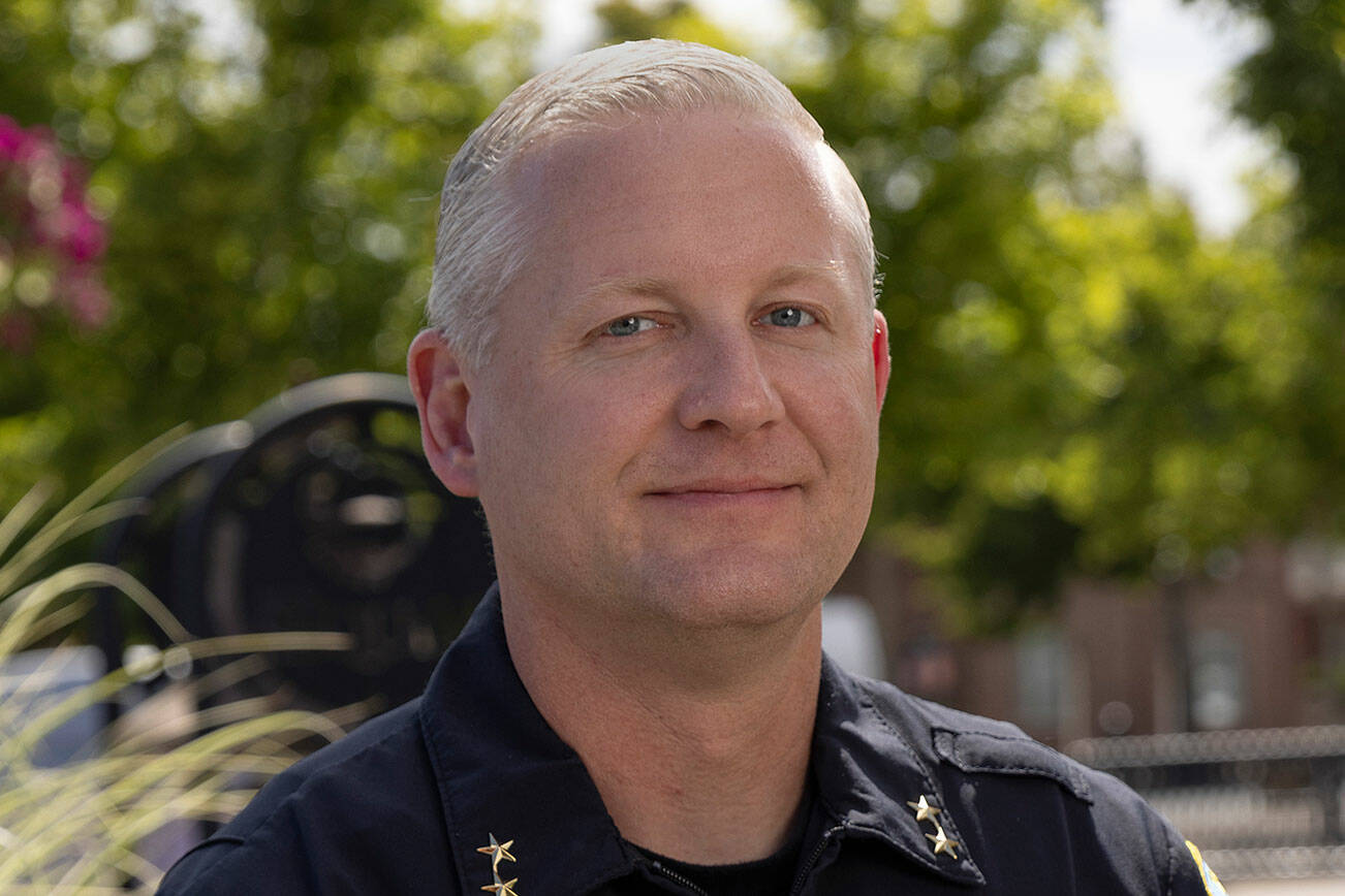 Mike Hill, current Sequim deputy police chief, will start March 1 as police chief following the retirement of Sheri Crain. He started full-time on the force in 2001. (City of Sequim)