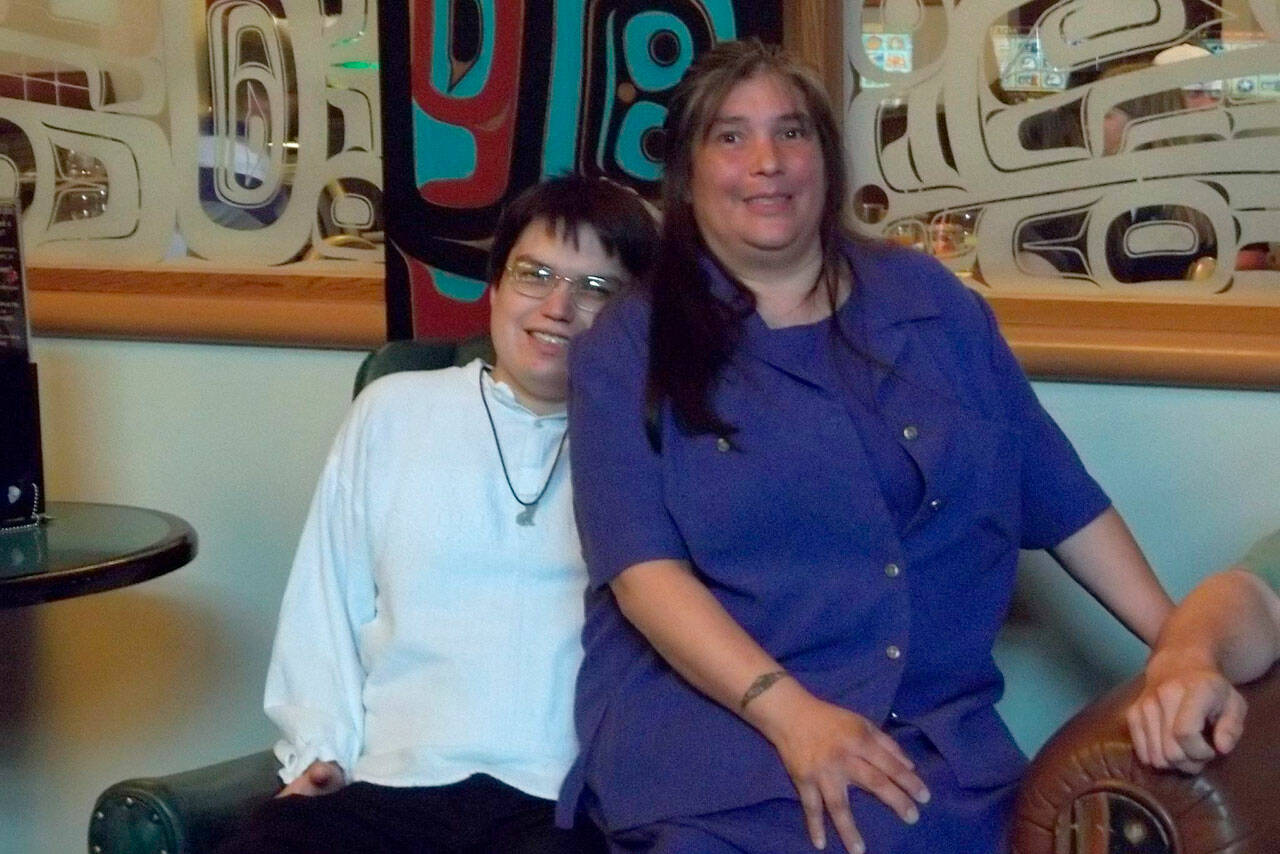 After five years of investigations, Sequim police have sought additional help from the Missing and Murdered Indigenous Women and People Cold Case Investigation Unit through state Attorney General Bob Ferguson’s office to help solve the 2019 homicide of Valerie Claplanhoo, a Makah tribal member, pictured with her son Brandan. (Cindy Lee Claplanhoo)