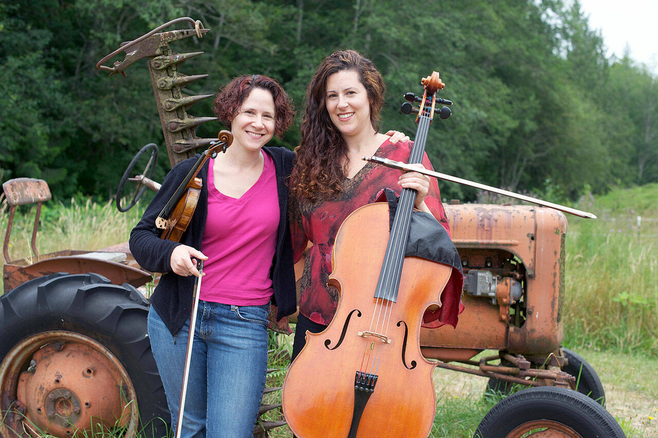 Sisters Elisa Barston, Amy Barston are part of Trio Hava, which also includes pianist John Blacklow. They will play this weekend during Concerts in the Barn in Quilcene.