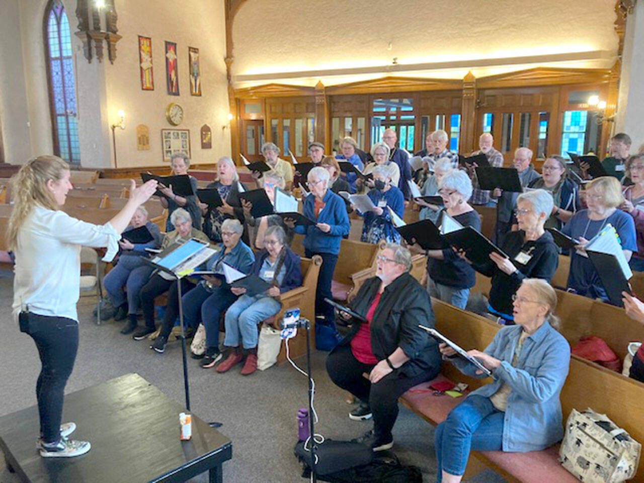 Rainshadow Chorale will present concerts on Saturday and Sunday at First Presbyterian Church in Port Townsend.