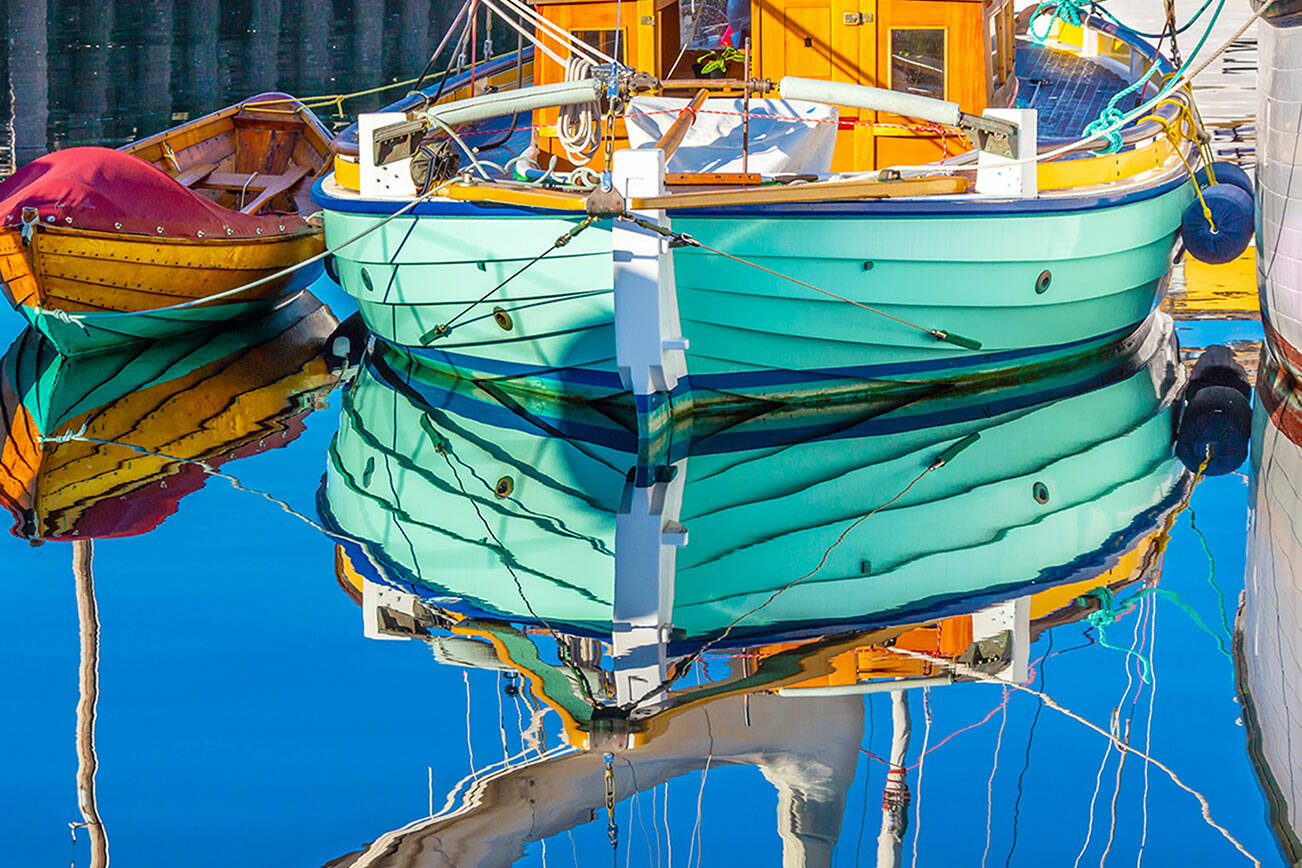 Mitchel Osborne will display this photograph from the 2023 Wooden Boat Festival at the Port Townsend Gallery throughout July.