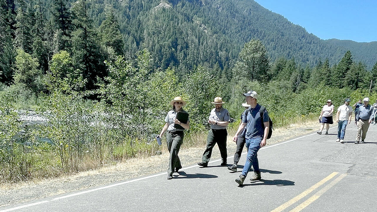 Legislators learn effects of climate change in park | Peninsula Daily News