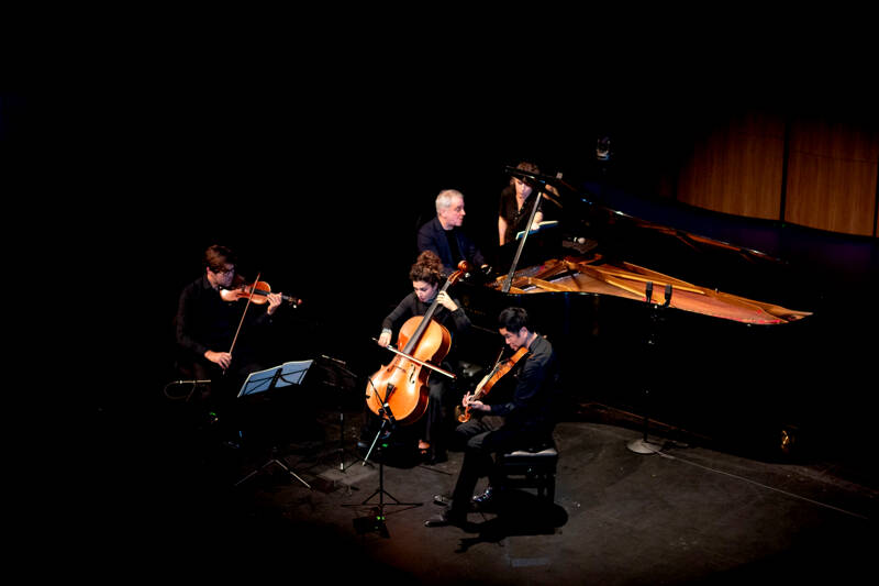 Artists perform during the Music on the Strait finale during the 2023 festival. (Music on the Strait)