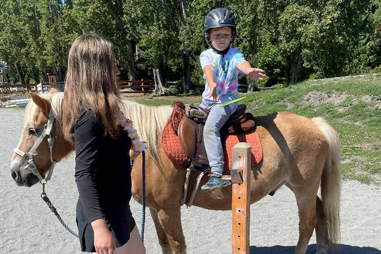 HORSEPLAY: Children and horses are the focus on the peninsula