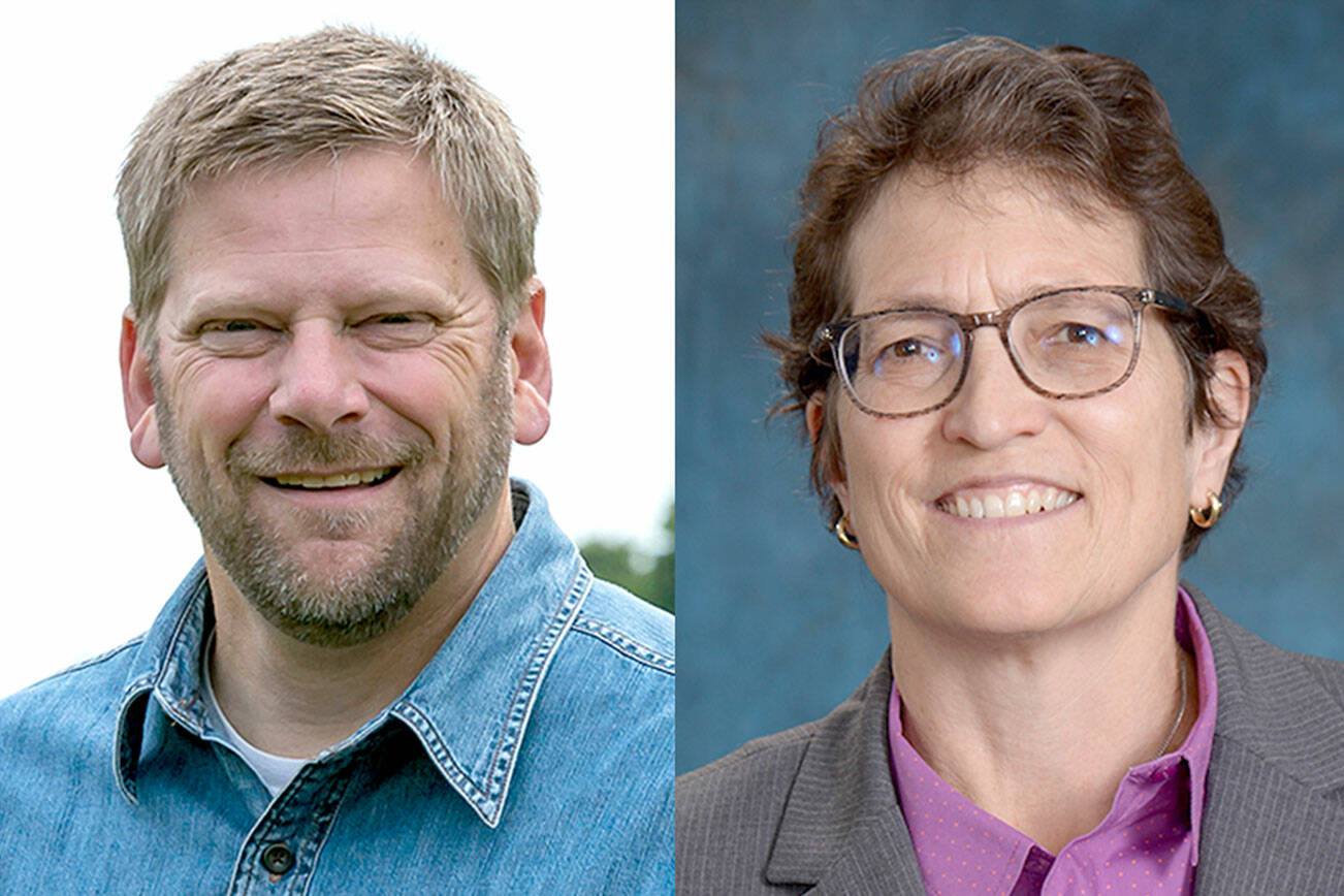 Mike Chapman, left, and Marcia Kelbon.