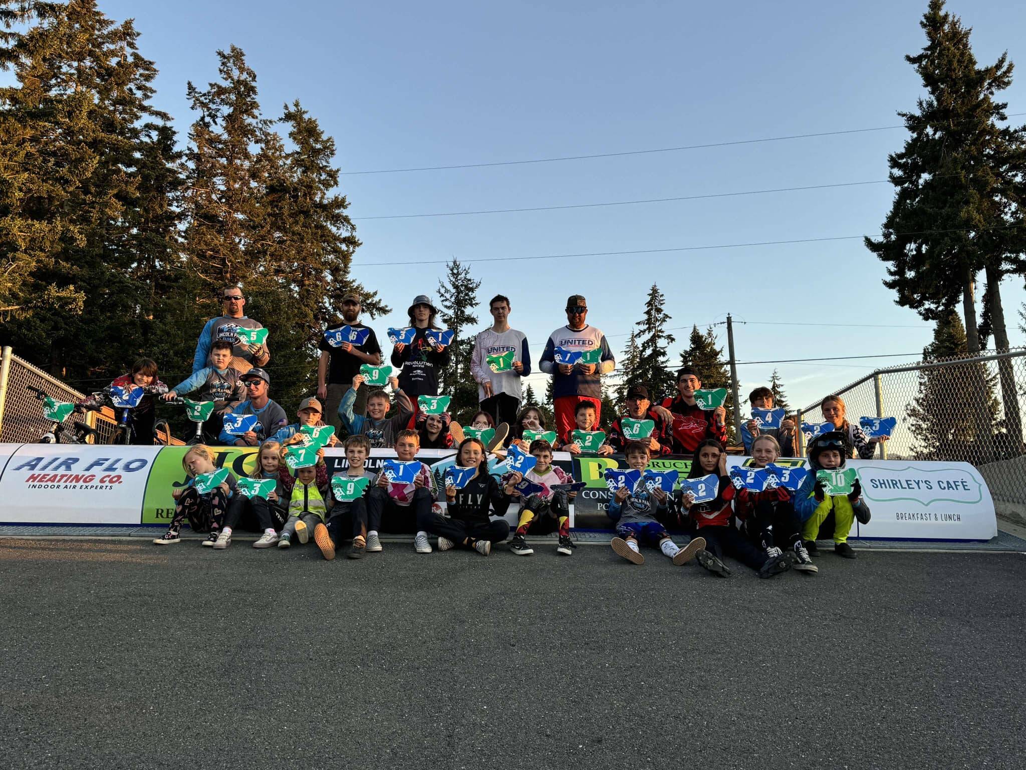 Lincoln Park BMX Track riders earned 44 state plates at the Washington State BMX Finals held last weekend at Spokane BMX.