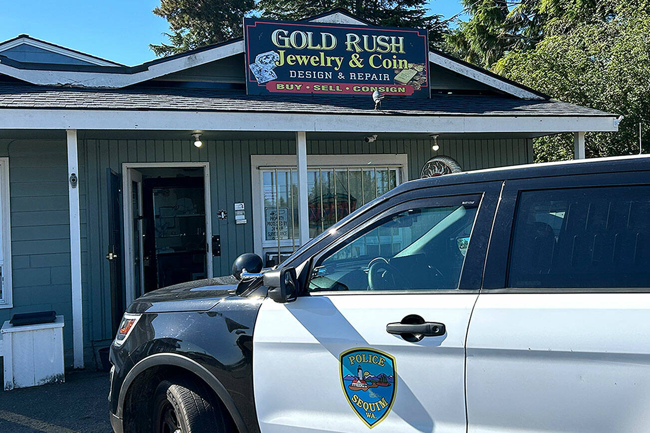 Sequim police investigating alleged $100K in theft from gold business |  Peninsula Daily News