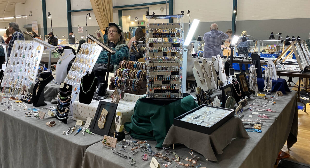 The Clallam County Gem and Mineral Association’s fall show is set for Saturday and Sunday at the Vern Burton Community Center in Port Angeles. (Clallam County Gem and Mineral Association)