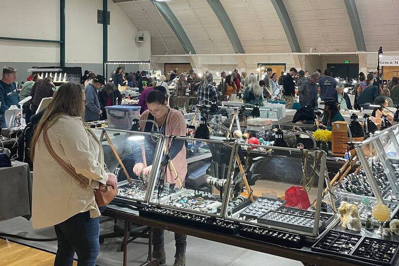 The Clallam County Gem and Mineral Association’s fall show is set for Saturday and Sunday at the Vern Burton Community Center in Port Angeles. (Clallam County Gem and Mineral Association)