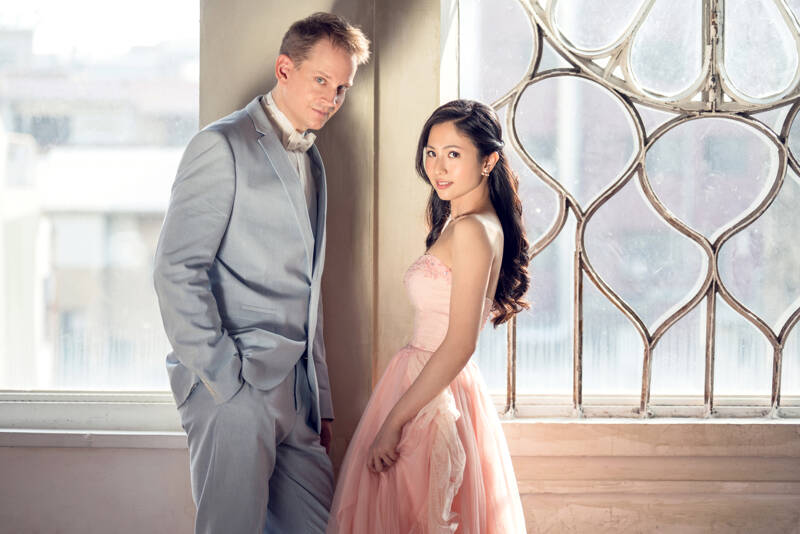 Presented by the Port Angeles Symphony, Matthew Daline and Jennifer Chung of Port Townsend will play wide-ranging chamber recitals Friday in Port Angeles and Saturday in Sequim. (Matthew Daline)