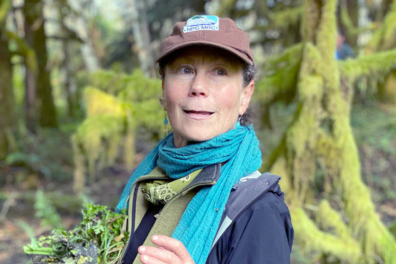 Jill Silver near the Hoh River. (Tami Pokorny)