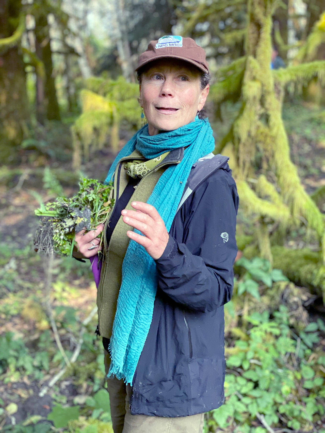 Jill Silver near the Hoh River. (Tami Pokorny)