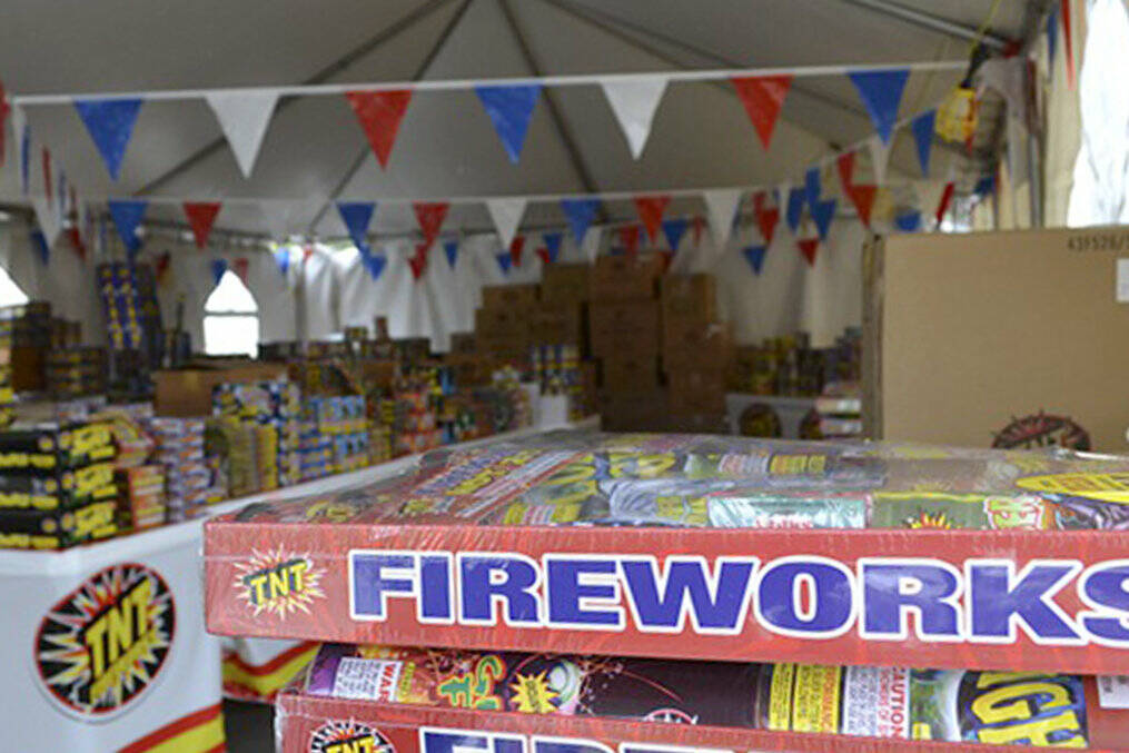 Sales of fireworks will be prohibited in Sequim city limits effective late October 2025 after Sequim city council members voted to restrict the sale. The decision comes seven years after former city council members voted to ban the discharge of fireworks in city limits. (Matthew Nash/Olympic Peninsula News Group file)