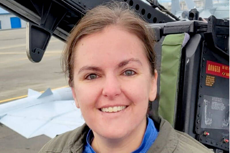 Lt. Cmdr. Lyndsay P. Evans.