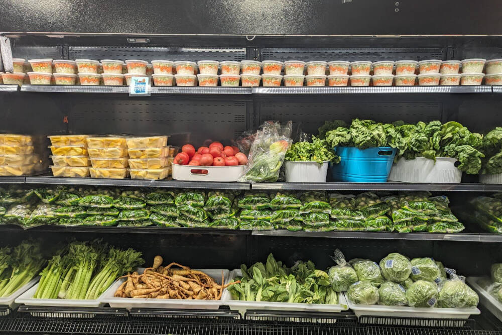 Fresh produce is available at The Market at the Port Angeles Food Bank. (Port Angeles Food Bank)